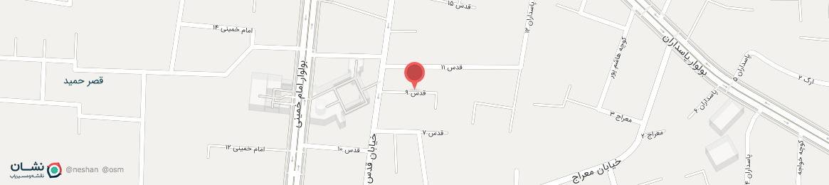 عکس خیابان قدس 9 بم