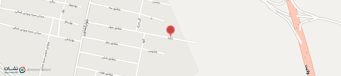 عکس خیابان آزالیا ملکان