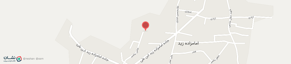 عکس خیابان عباس مالمیر امامزاده زید