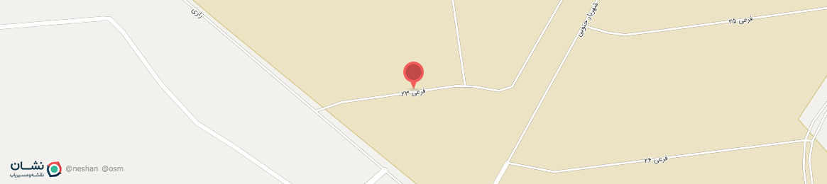 عکس خیابان فرعی 23 بخش مرکزی شهرستان نجف آباد