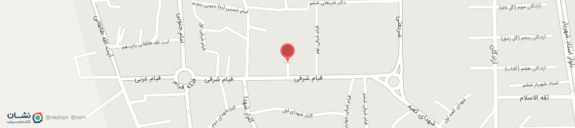 عکس خیابان قیام شرقی هفتم شاهین دژ