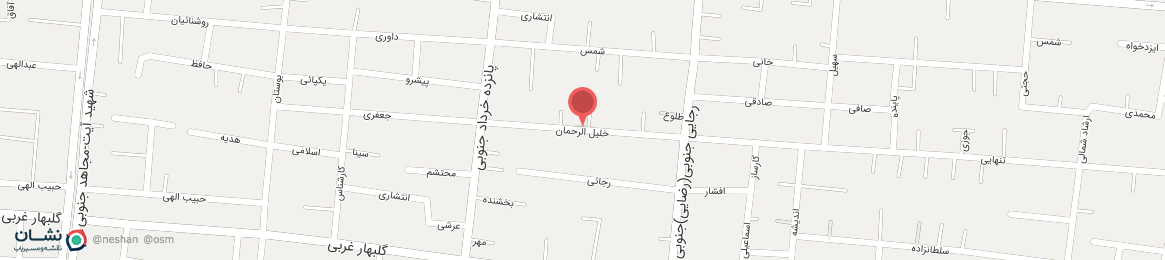 عکس خیابان خلیل الرحمان نجف آباد