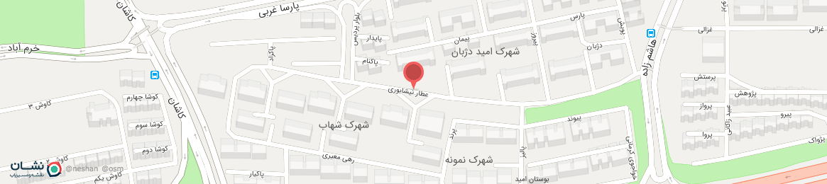 عکس خیابان عطار نیشابوری تهران