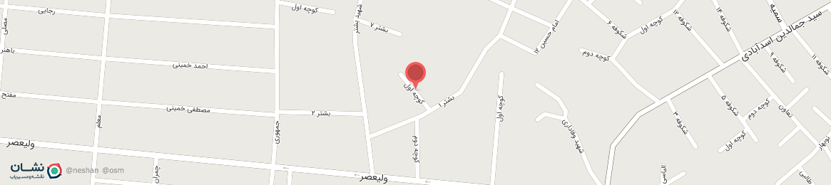 عکس خیابان اول مینودشت