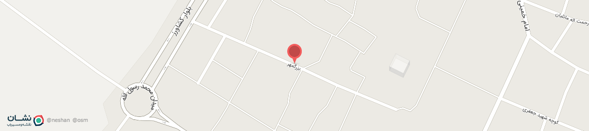 عکس خیابان بزرگمهر نوش آباد