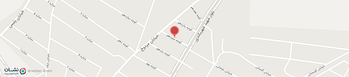 عکس خیابان سیزدهم مهاباد