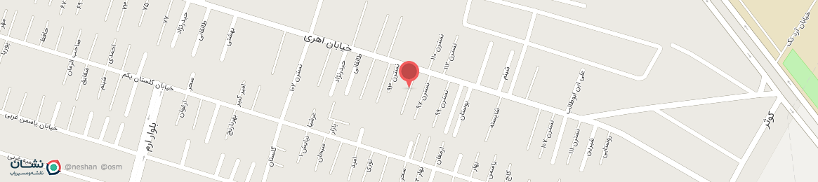 عکس خیابان نسترن 95 فردیس