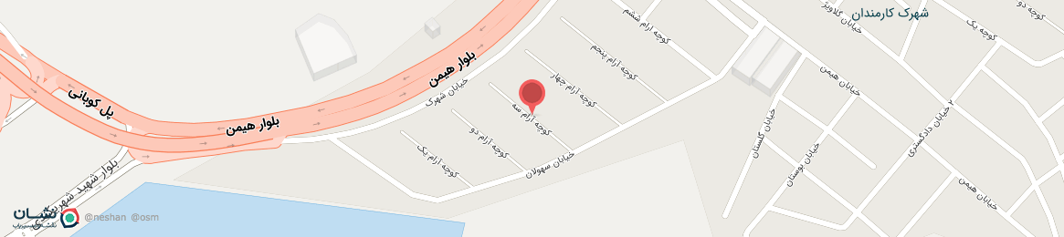 عکس خیابان آرام سه مهاباد