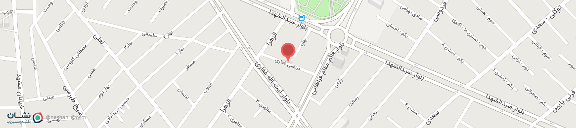 عکس خیابان مرتضی غفاری اراک