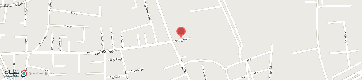 عکس خیابان حنان - 13 بهشهر