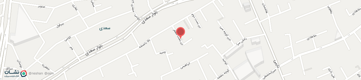 عکس خیابان بن‌بست مظفر اردبیل