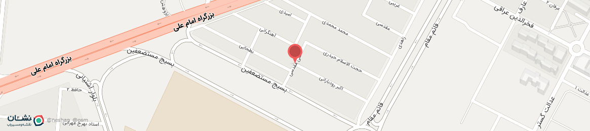 عکس خیابان علی مقدسی اراک