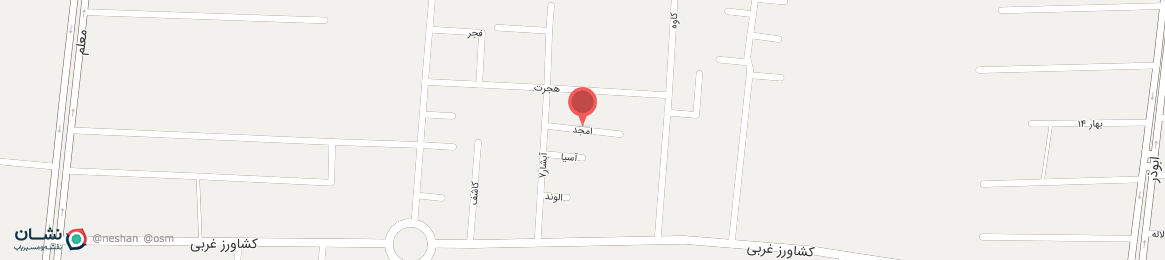 عکس خیابان امجد گلدشت