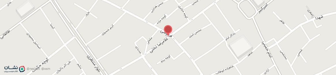 عکس خیابان غلامرضا تختی خمین