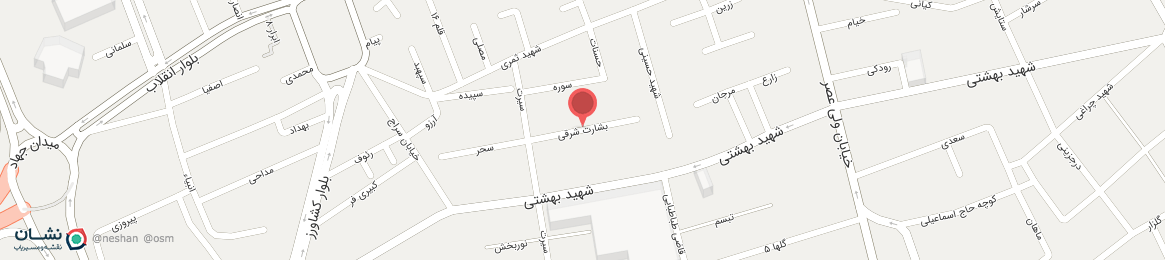 عکس خیابان بشارت شرقی شهریار