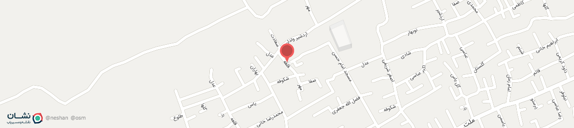 عکس خیابان قلعه اصفهان