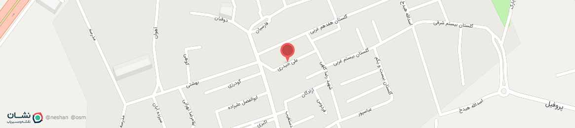 عکس خیابان علی حیدری چهاردانگه