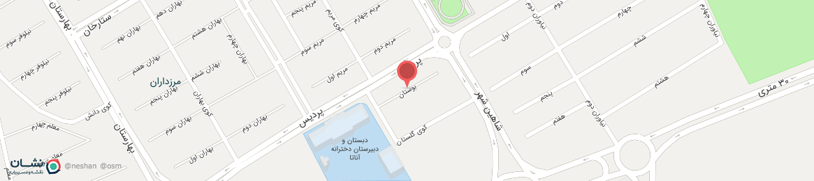 عکس خیابان بوستان تبریز