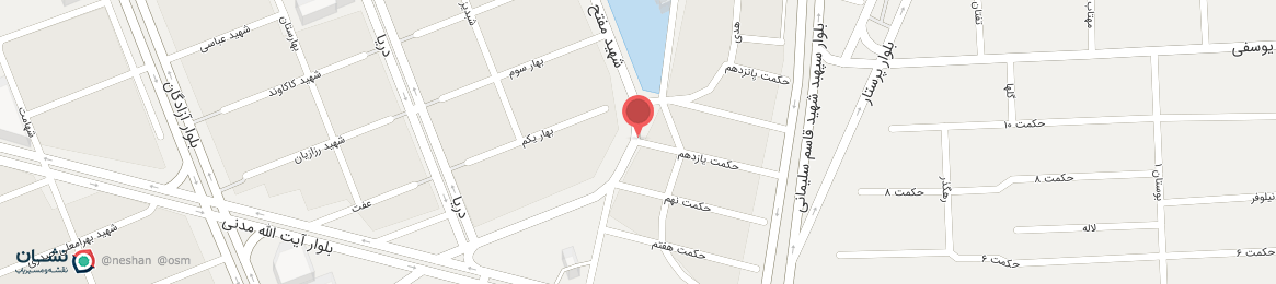 عکس خیابان حکمت یازدهم قزوین