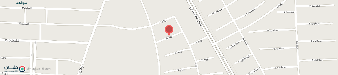 عکس کوچه پیام 10 اهواز