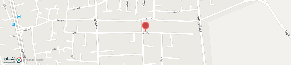 عکس خیابان بوستان دولت آباد