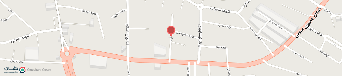 عکس خیابان اطباء تالش