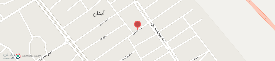 عکس خیابان احمد خمینی آبدان