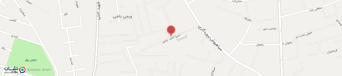 عکس خیابان میرزا احمد حکیم تبریز