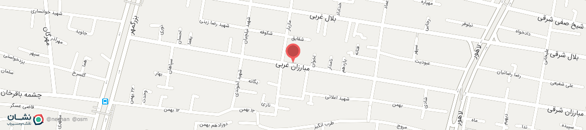 عکس خیابان مبارزان غربی اصفهان