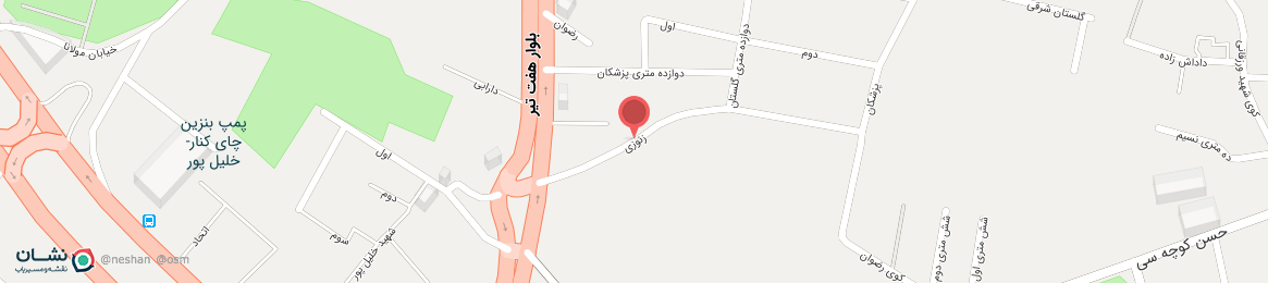 عکس خیابان زنوزی تبریز