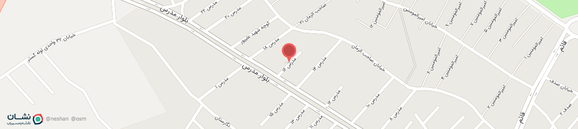 عکس خیابان مدرس 16 اسفراین