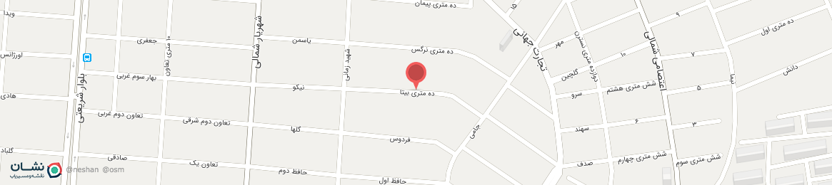 عکس خیابان ده متری بیتا تبریز