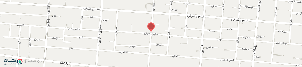 عکس خیابان مطهری شرقی نجف آباد