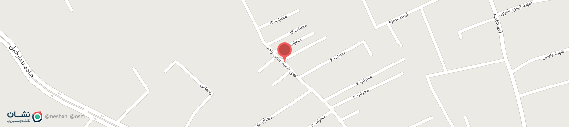 عکس خیابان کوی شهید عباس زاده ساری