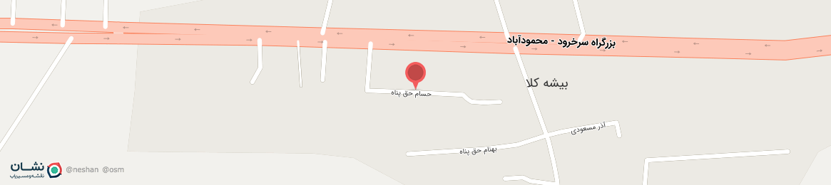 عکس خیابان حسام حق پناه بیشه کلا