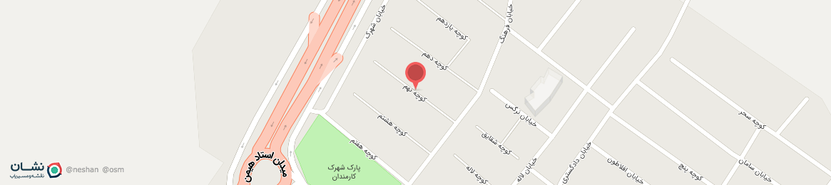 عکس خیابان نهم مهاباد
