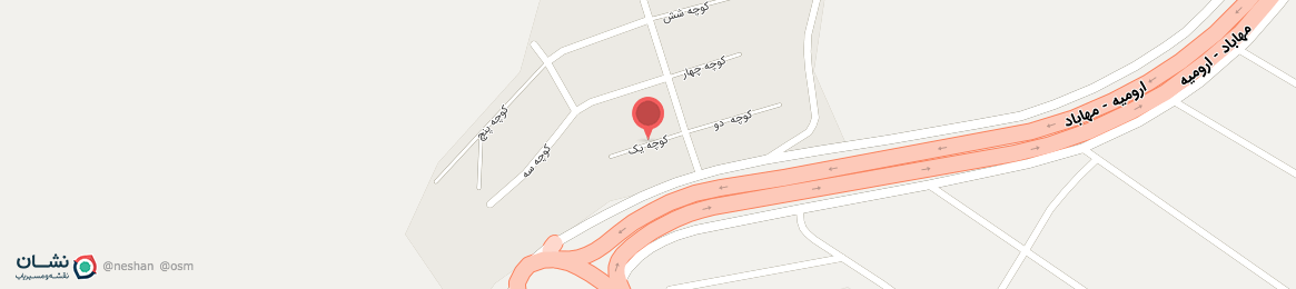 عکس خیابان یک مهاباد