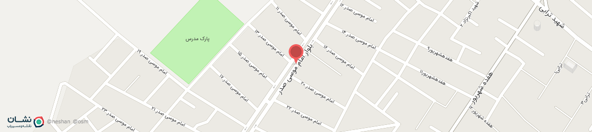 عکس بلوار امام موسی صدر کاشمر