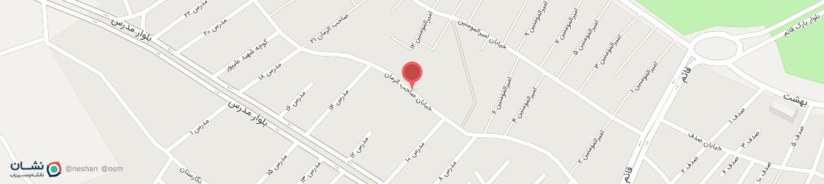 عکس خیابان صاحب الزمان اسفراین