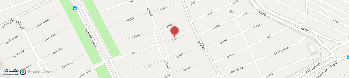 عکس خیابان مینا تبریز