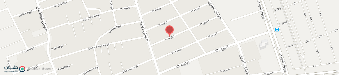 عکس کوچه زینبیه 17 بم