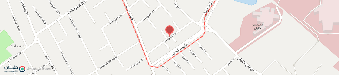 عکس خیابان 36 قصردشت شیراز