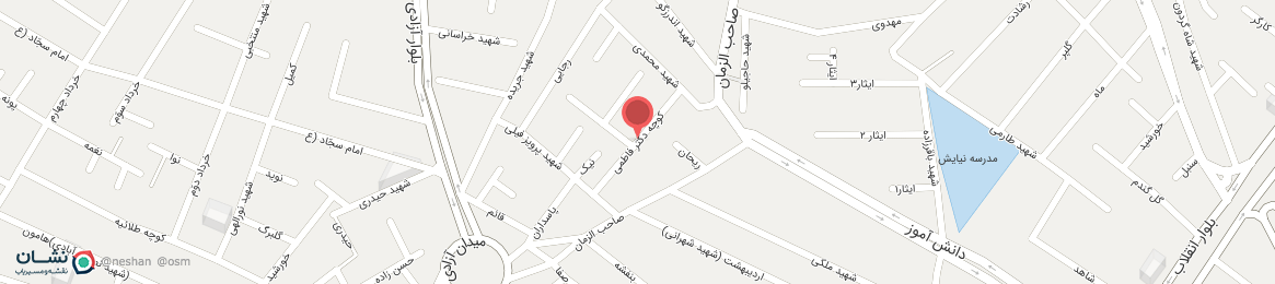 عکس خیابان دکتر فاطمی شهرقدس