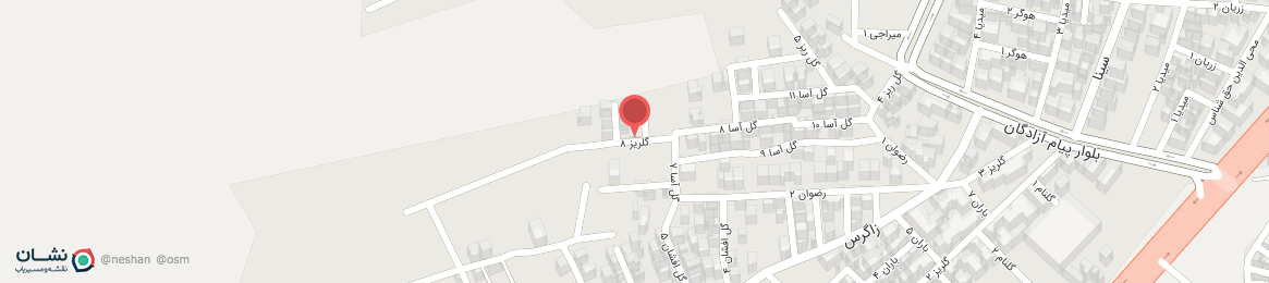 عکس خیابان گلریز 8 مریوان