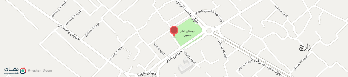 عکس خیابان مسجد جامع زارچ