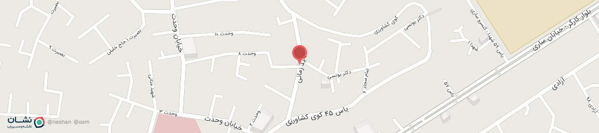 عکس خیابان شهید زمانی قائمشهر