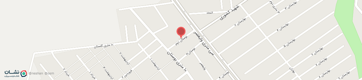 عکس خیابان بوستان دوم صالحیه