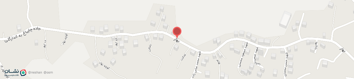 عکس خیابان بهار اندار گلی