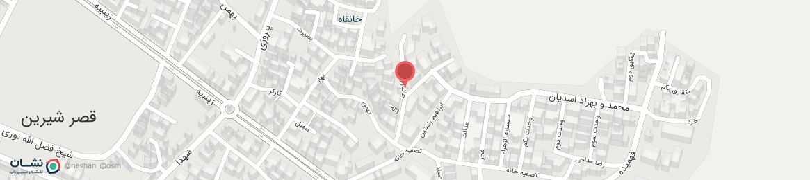 عکس خیابان جانبازان قصر شیرین