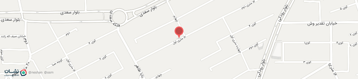 عکس خیابان 12 متری اول ارومیه